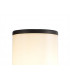 90cm Bollard Post Lamp 1 x E27, IP54, Anthracite, Opal