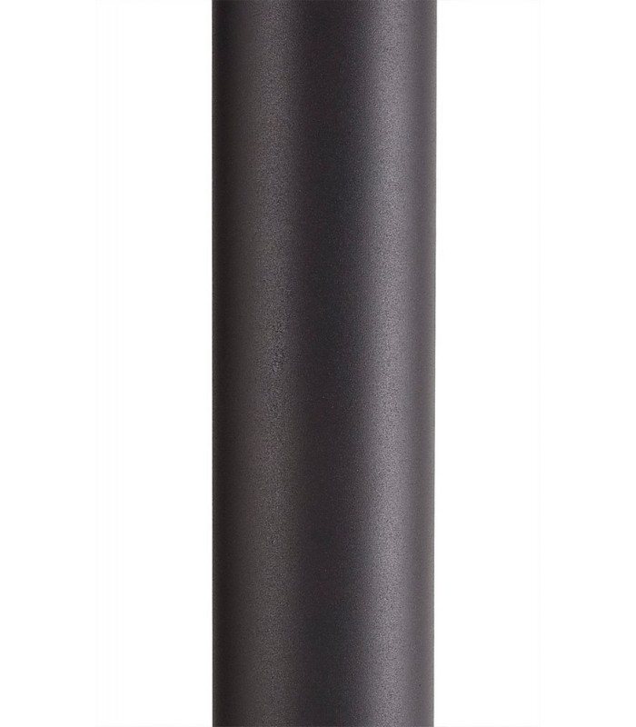 90cm Bollard Post Lamp 1 x E27, IP54, Anthracite, Opal