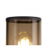 90cm Bollard Post Lamp 1 x E27, IP54, Anthracite, Smoked