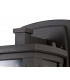 Down Criss Cross Wall Lamp, 1 x E27, IP54, Anthracite, Clear Glass