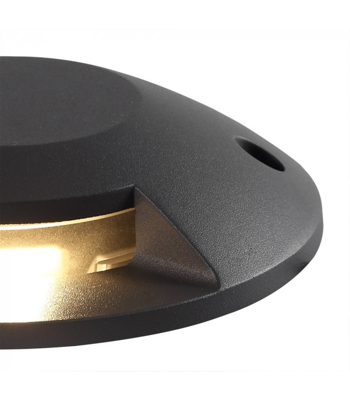 Inground Driveover 1 Light, 1 x 6W LED, 3000K, 165lm, IP67, IK10, Anthracite