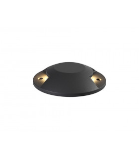 Inground Driveover 2 Light, 2 x 6W LED, 3000K, 236lm, IP67, IK10, Anthracite