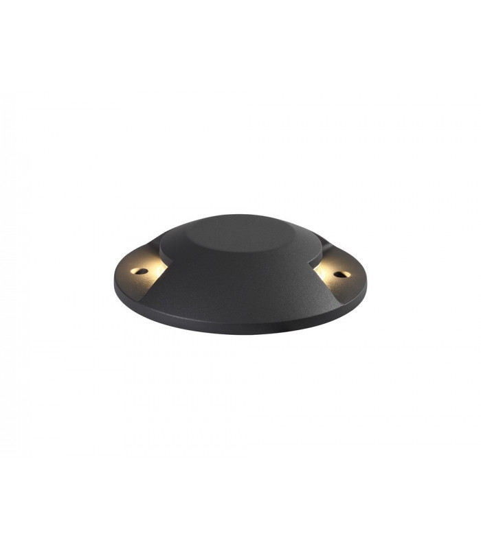 Inground Driveover 2 Light, 2 x 6W LED, 3000K, 236lm, IP67, IK10, Anthracite