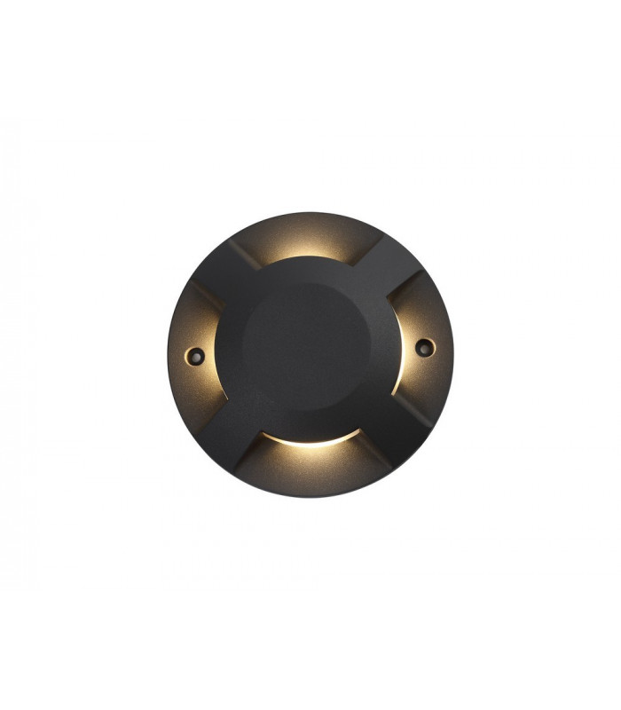 Inground Driveover 4 Light, 4 x 3W LED, 3000K, 256lm, IP67, IK10, Anthracite