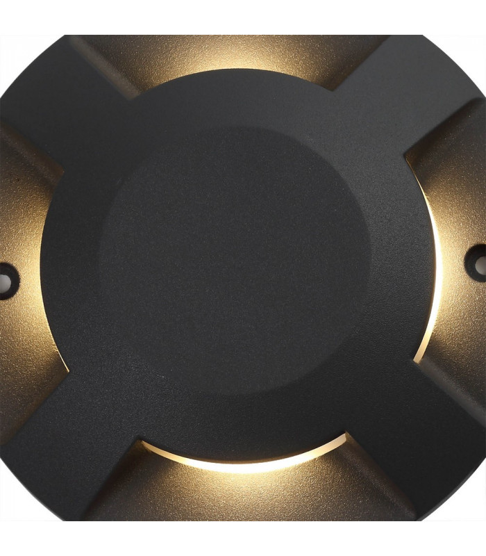 Inground Driveover 4 Light, 4 x 3W LED, 3000K, 256lm, IP67, IK10, Anthracite