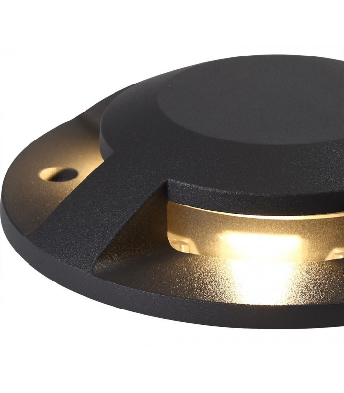 Inground Driveover 4 Light, 4 x 3W LED, 3000K, 256lm, IP67, IK10, Anthracite