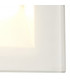 Recessed Rectangle Wall Lamp, 1 x 3.3W LED, 3000K, 145lm, IP65, White