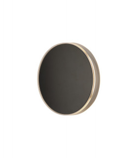 Flush Wall Lamp, 1 x 13W LED, 3000K, 300lm, IP65, Black