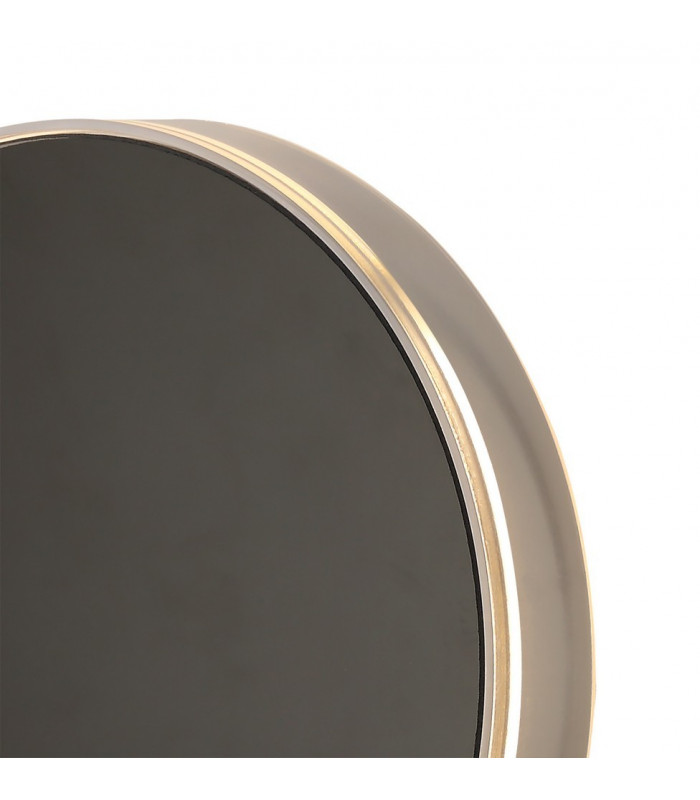 Flush Wall Lamp, 1 x 13W LED, 3000K, 300lm, IP65, Black