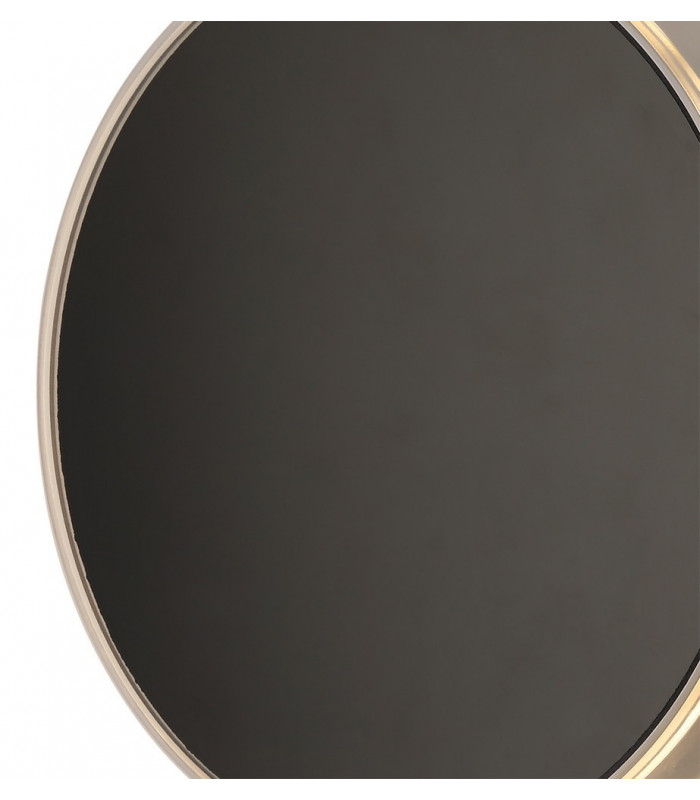 Flush Wall Lamp, 1 x 13W LED, 3000K, 300lm, IP65, Black