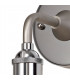 Wall Lamp 1 Light E27 IP65 Exterior Titanium Silver, Polished Chrome
