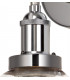 Wall Lamp 1 Light E27 IP65 Exterior Titanium Silver, Polished Chrome