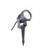 Spike Light, 1 x 15W LED, 3000K, 1050lm, 30 Degree, IP65, Grey, Black