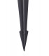 Spike Light, 1 x 15W LED, 3000K, 1050lm, 30 Degree, IP65, Grey, Black