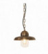 1 Light Outdoor Ceiling Chain Lantern Brass IP44, E27
