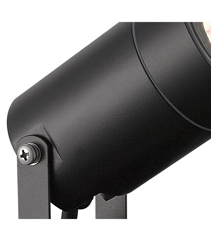 Spike Light, 1 x GU10 , IP65, Black