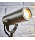 Outdoor 610Mm Spike IP44 7W Brushed Stainless Steel & Clear Glass
