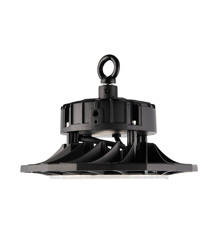 Outdoor Integrated LED A Lightum 100W IP65 100W Matt Black Paint