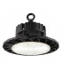 Outdoor Integrated LED A Lightum 100W IP65 100W Matt Black Paint