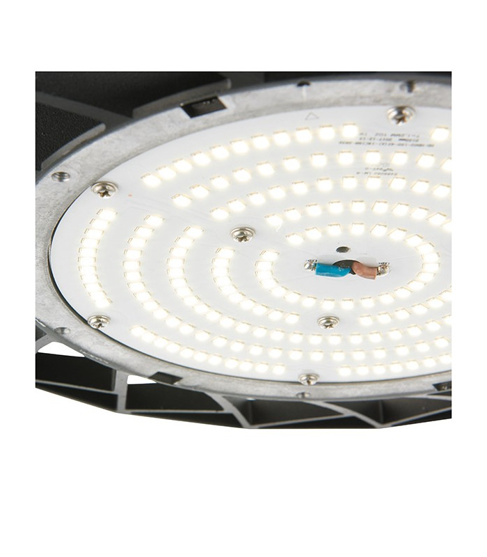 Outdoor Integrated LED A Lightum 200W IP65 200W Matt Black Paint