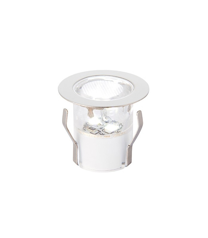 Outdoor Recessed Ground Light IP44 0.45W Polished Stainless Steel