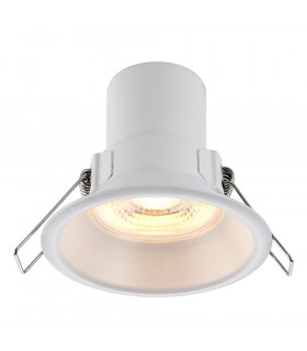 Bathroom Recessed Downlight Anti-Glare IP65 4W Matt White Paint