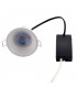 Bathroom Recessed Downlight Anti-Glare IP65 4W Matt White Paint