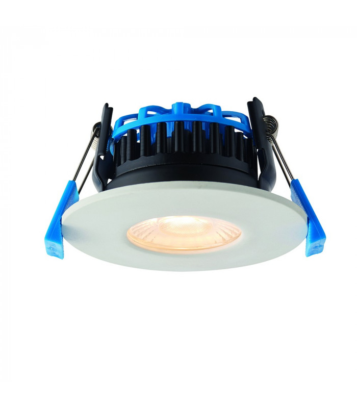 Bathroom Recessed Downlight IP65 7W Matt White Paint