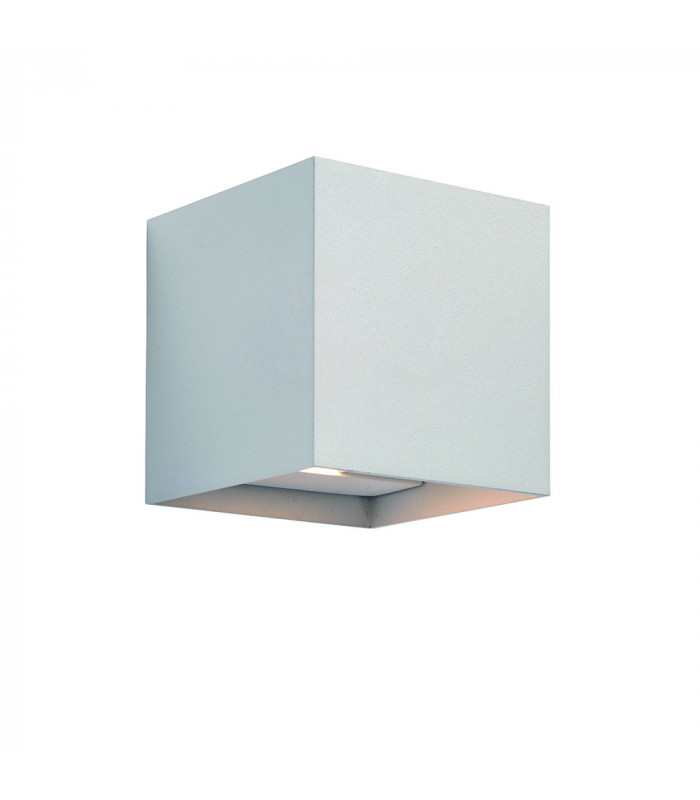 Outdoor Up Down Wall 2 Light Wall IP44 5W Matt White Paint