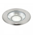 Outdoor Recessed Ground Light Cool White IP67 10.5W Matt Black Paint & Brushed Stainless Steel