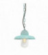 1 Light Outdoor Ceiling Chain Lantern Verdigris IP44, E27