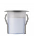 Outdoor Coastal Recessed Ground Light Blue IP67 0.8W Marine Grade Brushed Stainless Steel & Frosted