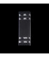 Wall Lamp Black, 2 Light IP54, E27
