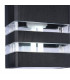 Wall Lamp Black, 2 Light IP54, E27