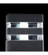 Wall Lamp Black, 2 Light IP54, E27