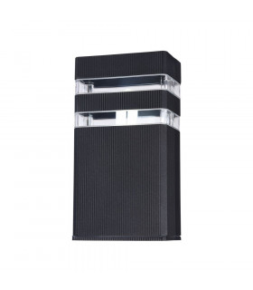 Wall Lamp Black, 1 Light IP54, E27