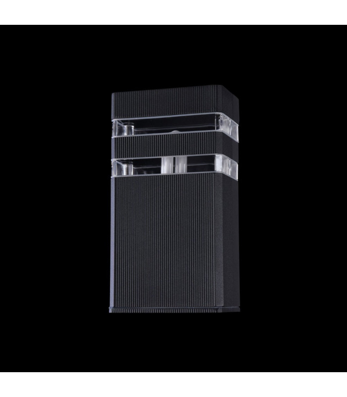 Wall Lamp Black, 1 Light IP54, E27