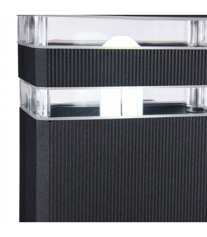 Wall Lamp Black, 1 Light IP54, E27