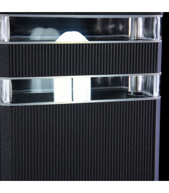 Wall Lamp Black, 1 Light IP54, E27