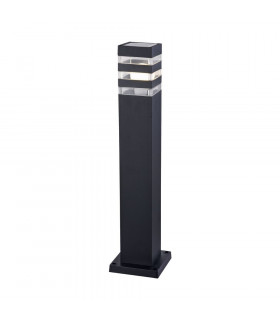 Outdoor Floor Bollard Lighting Black, 1 Light IP54, E27