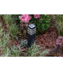 Outdoor Floor Bollard Lighting Black, 1 Light IP54, E27