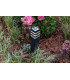 Outdoor Floor Bollard Lighting Black, 1 Light IP54, E27