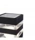 Outdoor Floor Bollard Lighting Black, 1 Light IP54, E27