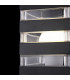 Outdoor Floor Bollard Lighting Black, 1 Light IP54, E27