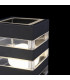 Outdoor Floor Bollard Lighting Black, 1 Light IP54, E27