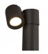 Outdoor Floor Bollard Lighting Black, 1 Light IP54, GU10