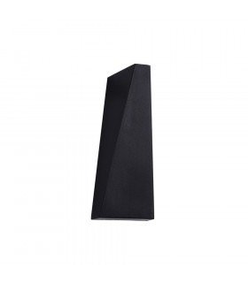 Integrated LED Wall Lamp Black, IP54