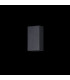 Integrated LED Wall Lamp Black, IP54