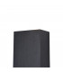 Integrated LED Wall Lamp Black, IP54