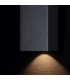 Integrated LED Wall Lamp Black, IP54